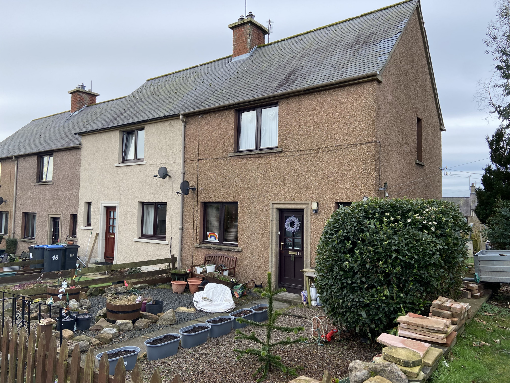 2 bedroom mid terraced house in Duns, Scottish Borders These Homes