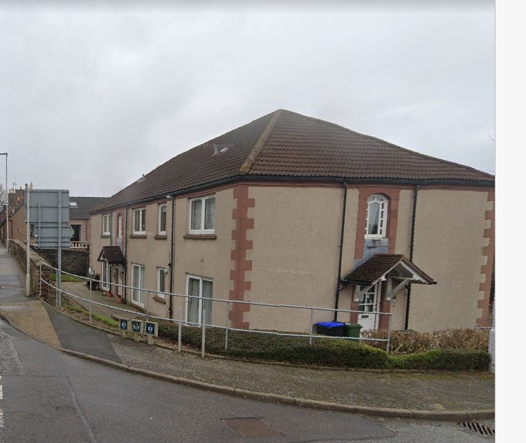 1 bedroom 1st floor flat without lift in Turriff, Aberdeenshire These