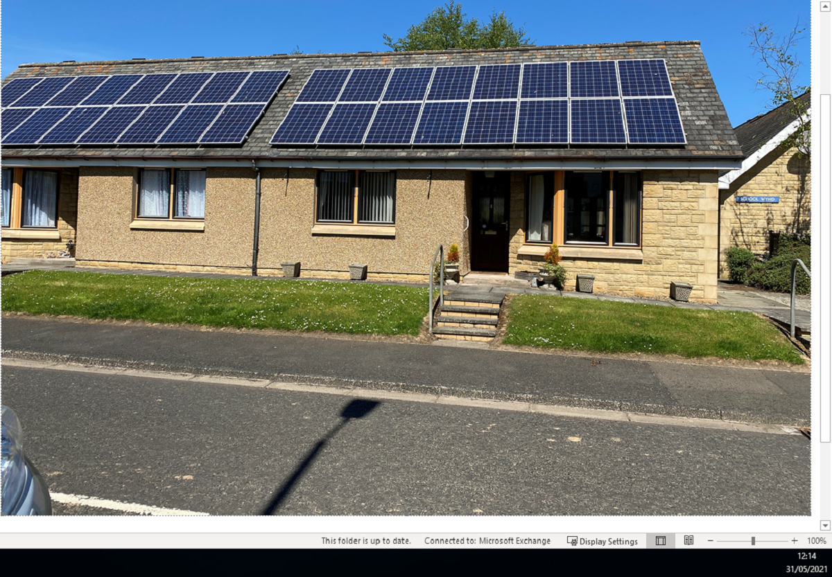 1 bedroom semi detached bungalow in Leitholm, Scottish Borders These