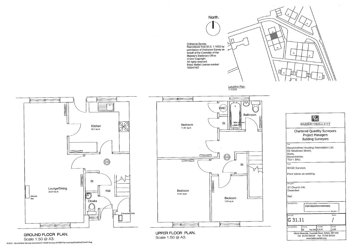 3 bedroom mid terraced house in Greenlaw, Scottish Borders These Homes