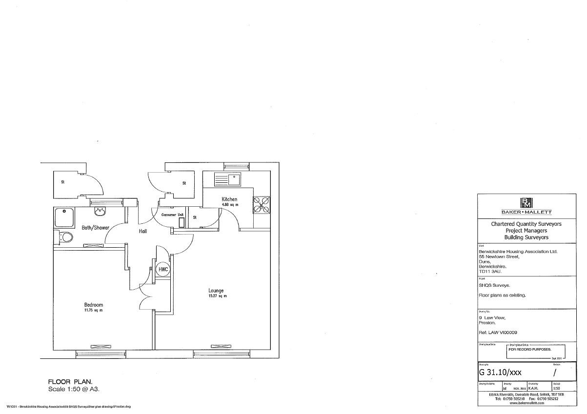 1 bedroom ground floor bungalow in Preston, Scottish Borders These Homes